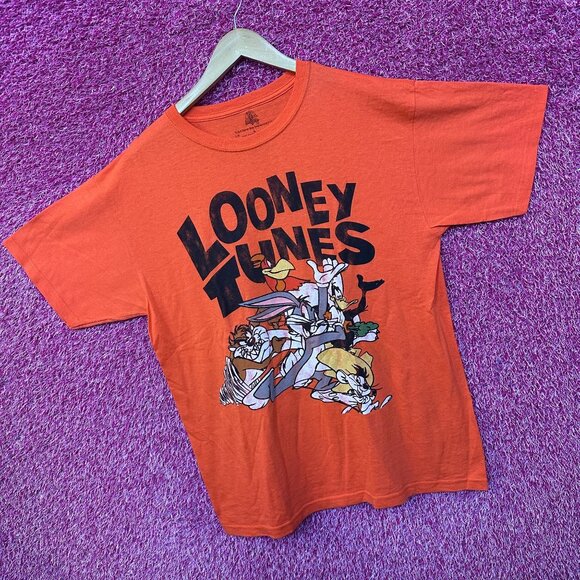 Looney Tunes Cartoon Characters Oversized Warner Bros Tee L - Picture 3 of 4